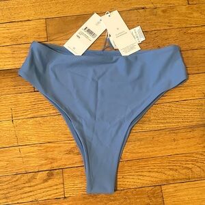 Rhythm Blue High-Waisted Bikini Bottom L